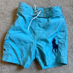 Polo by Ralph Lauren Kids Swim Trunks - Light Blue